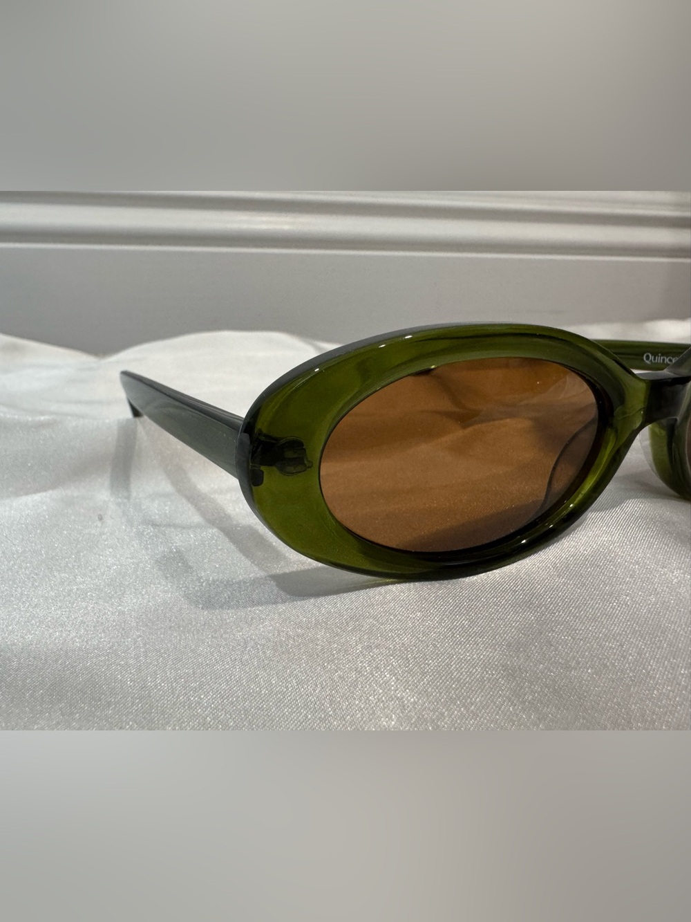 Quince Bali Polarized Acetate Sunglasses - Moss w/Brown Lens - Picture 5 of 15
